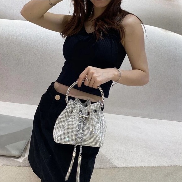 All Around Rhinestone Mini Purse - Picture 11 of 11